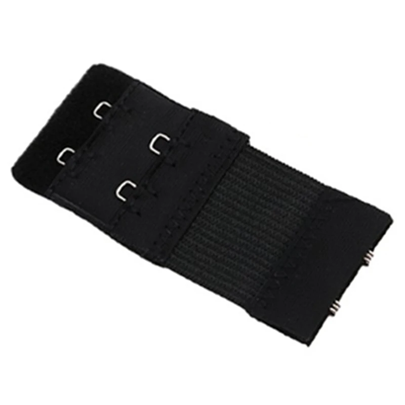 Ladies Soft Bra Extender 2 Rows 2 Hooks Bra Hooks Strap Extenders