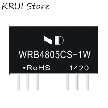 

dc dc converter 36V 48V 72v to 5V 1W step-down power module supply WRB4805CS-1W