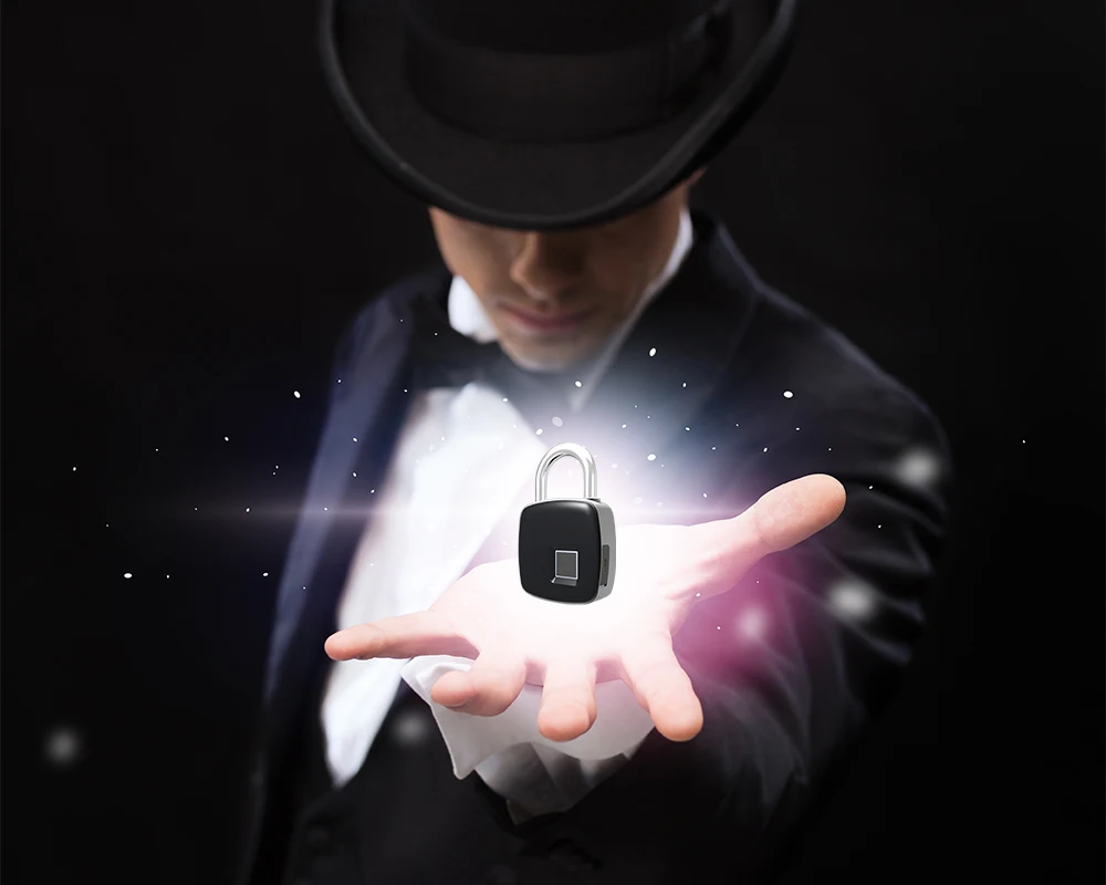 Smart Fingerprint Lock with High-tech Super CPU Learning Automatically Waterproof IP65 Dustproof for Outdoor Lock &Unlock parcel_7