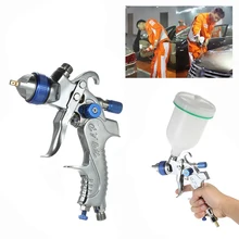 601 HVLP Air аэрография комплект гравитационная подача спрей Air-Brush набор пескоструйный аппарат автоматический для покраски автомобиля точечный Ремонт лица компрессор