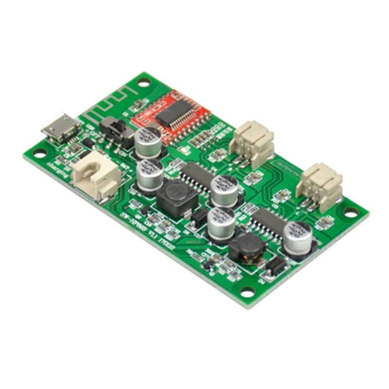 NEW 6W+6W Dual Channel Bluetooth Receiver Stereo Audio Amplifier Board ...