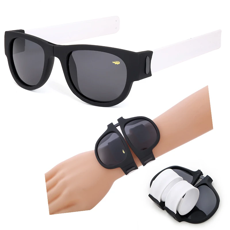 Браслеты Slape, поляризационные солнцезащитные очки, стиль, очки для женщин и мужчин, инновационные, забавные, oculos de sol feminino gafas PaPa - Цвет линз: white