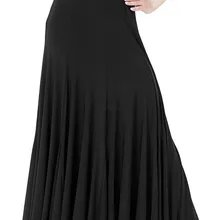 Фиолетовая бальная юбка Бальные Танцевальные юбки для женщин испанская юбка Вальс платье бальное платье танцевальная одежда красная танцевальная одежда