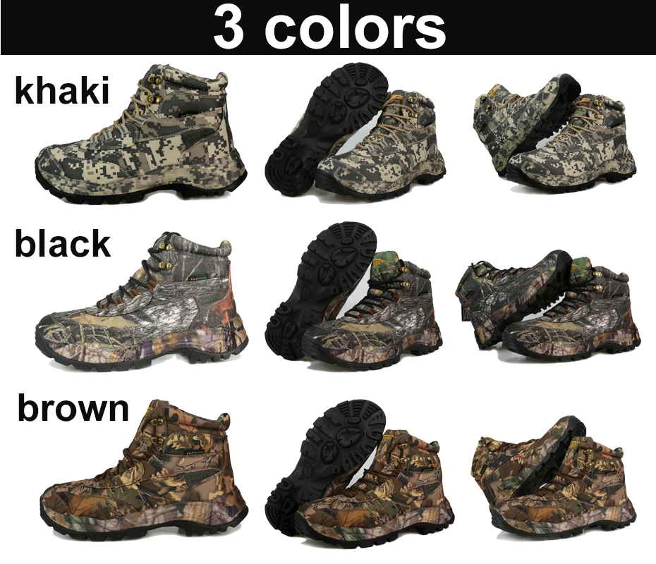 3 цвета мужские водонепроницаемые пустынные боевые тактические сапоги уличная походная обувь военная армейская защитная обувь зимние ботильоны