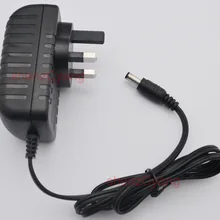 300 PCS 12 V Питание 2A AC 100 V-240 адаптер конвертер DC 12 V 2A 2000mA Питание штепсельная вилка британского стандарта 5,5 мм x 2,1-2,5 мм для Светодиодный CCTV