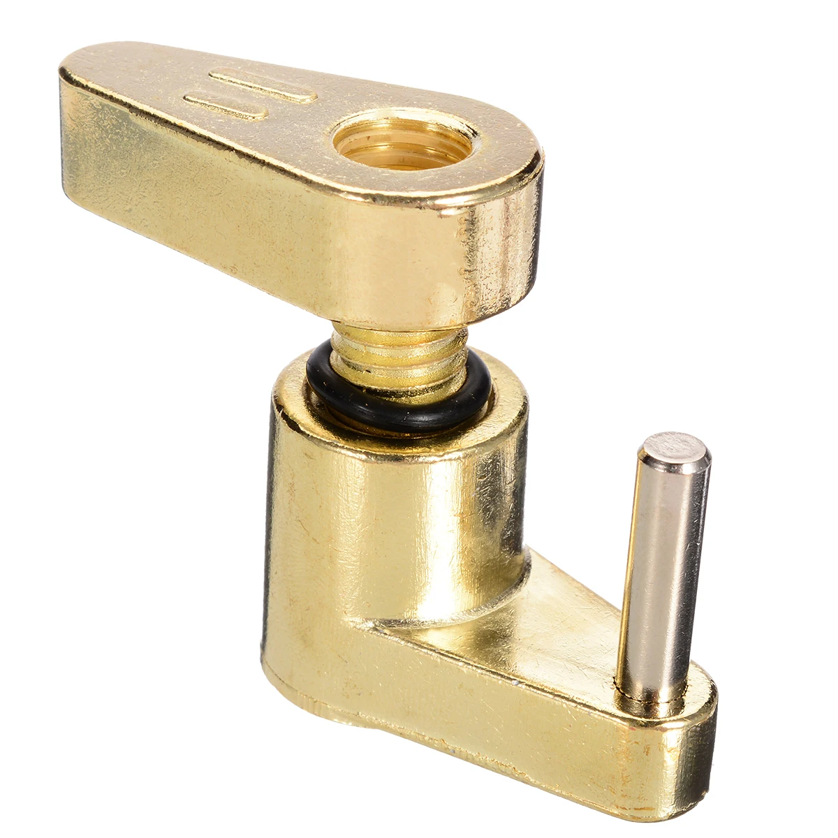 Mayitr Trailer Hitch Coupler Lock Towing Receiver Locking Truck Boat 2 Keys 46x23x43mm Car Anti-theft Lock Zinc Alloy + Copper