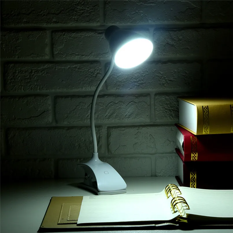 Reading Lamp Book Lights USB Rechargeable Book Light Portable Desk Lamp with Eye Protection #4m10 (9)