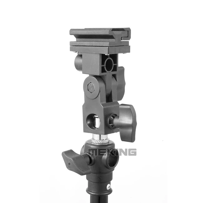 2 шт. Meking Flash Hot Shoe Speedlite крепление для зонта поворотный держатель осветительной