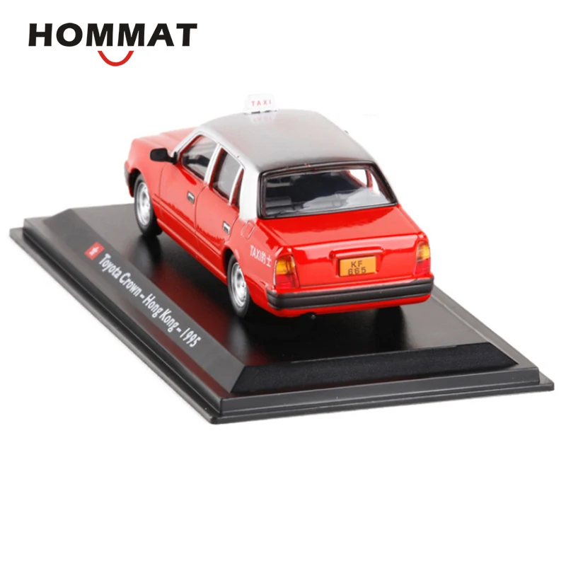 HOMMAT имитация 1:43 Toyota Crown Гонконг 1995 такси сплав литая модель игрушечного