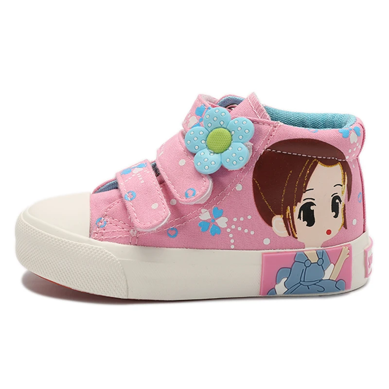 Putri Datar Sepatu Bot Casual Kanvas 3