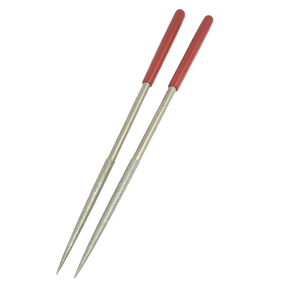 

4.5mm x 180mm Lapidary er Round Rat Tail Diamond Needle Files 2 Pcs
