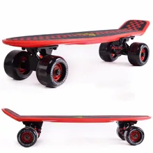Обновленная пастельные цвета банан peny доска мини крейсер скейтборд четырёхколёсный вагончик с pnny уличный стиль longboard колеса Скейт
