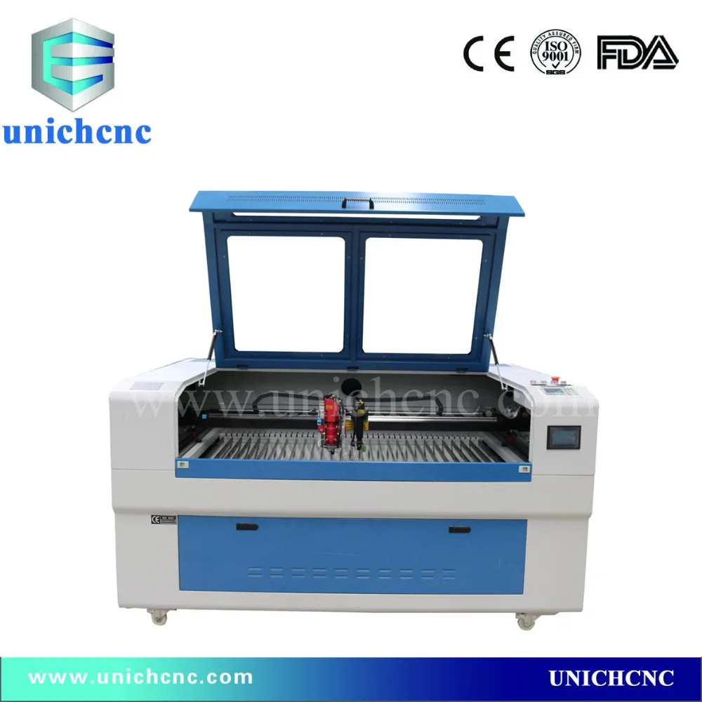 Jinan UNICHCNC нержавеющая сталь акриловый Металл МДФ Кожа лазерная резка машина цена