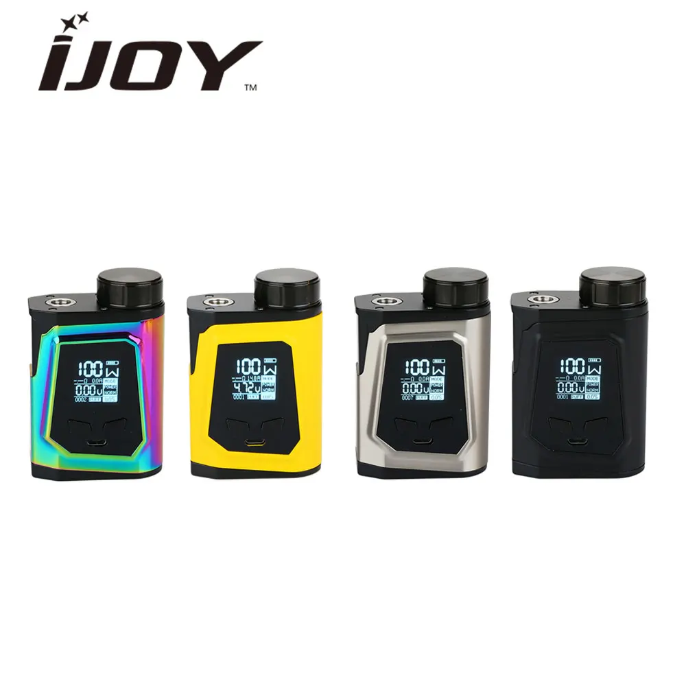 

Clearance 100W IJOY CAPO 100 21700 TC MOD with 3750mAh 21700 Battery Fit Captain Mini Tank & IJOY 21700 Battery E-cig TC Mod