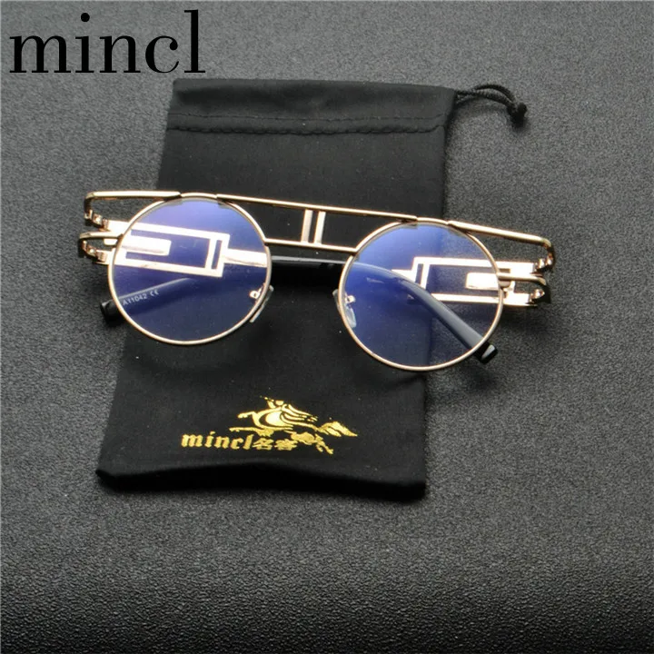 

Retro Golden Hip hop Sunglasses Women Brand Design Sun Glasses Female Punk Eyeglasses 2019 New Vintage Red Frame Sunglass NX
