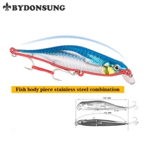 BYDONSUNG 10.5cm 11g Minnow Arduous Bait Fishing Lure Sinking Arduous Bait High quality Crankbait Pesca Wobbler Winter Fishhook
