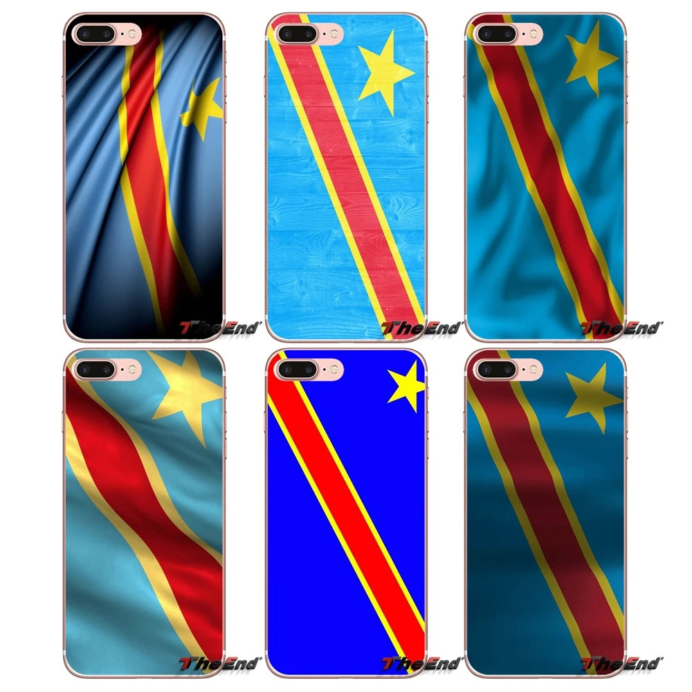 For Sony Xperia Z Z1 Z2 Z3 Z5 compact M2 M4 M5 E3 T3 XA Aqua LG G4 G5 G3 G2 Mini oil painting CG Congo flag Banner Case | Мобильные