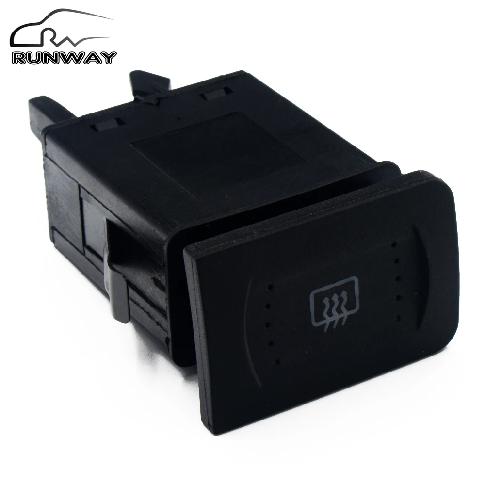 New high quility Rear Window Heater Defrost Switch Button for VW
