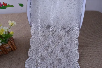 

108Yards Elastic/Spandex Soft Flower Floral Lace Trim/Sewing wide:20cm