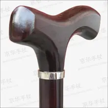 Гравировка JINGWAH пожилых деревянная палка четыре ноги деревянная трость ведущая старая палисандр ходунки палка развития