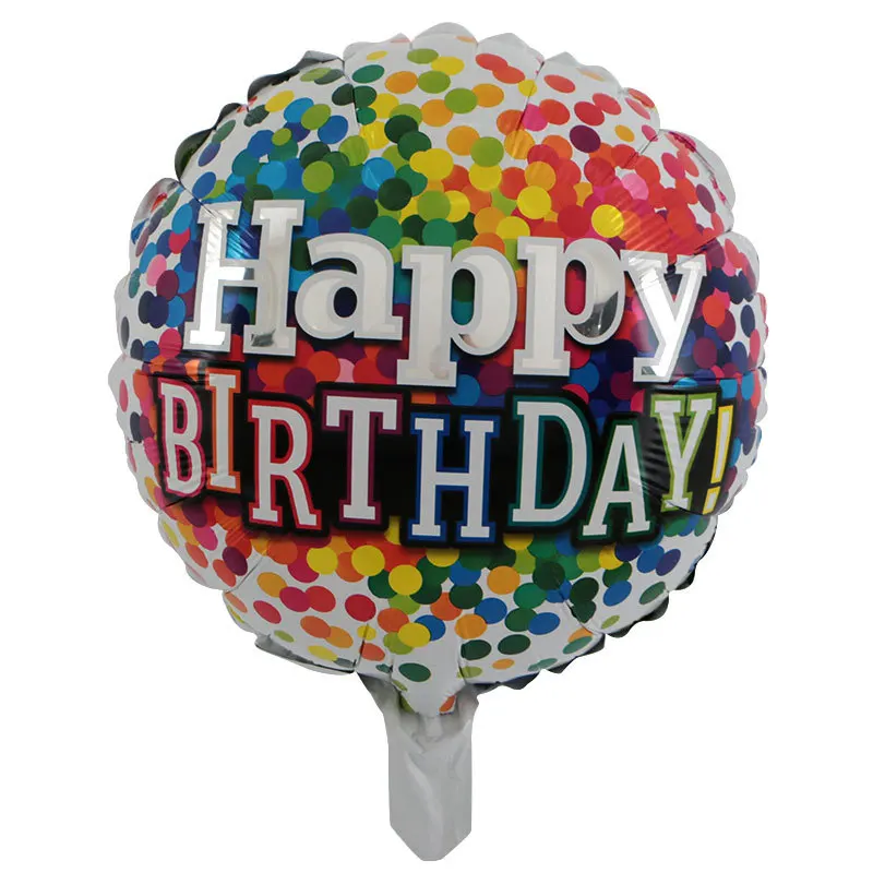 1 шт., воздушные шары в виде свечи для торта на день рождения, воздушные шары из гелиевой фольги, украшения для дня рождения, Детские воздушные шары в виде торта ко дню рождения, воздушные шары - Цвет: As Picture