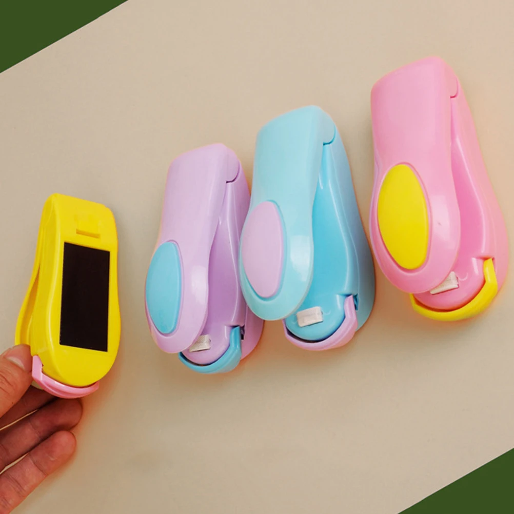 

Household Mini Snacks Plastic Bag Sealer Machine Portable Travel Hand Pressure Heating Head Kitchen Sealing Machine Accessories