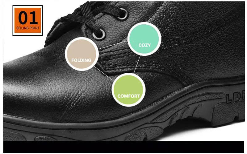 botas de sapato de segurança para homem