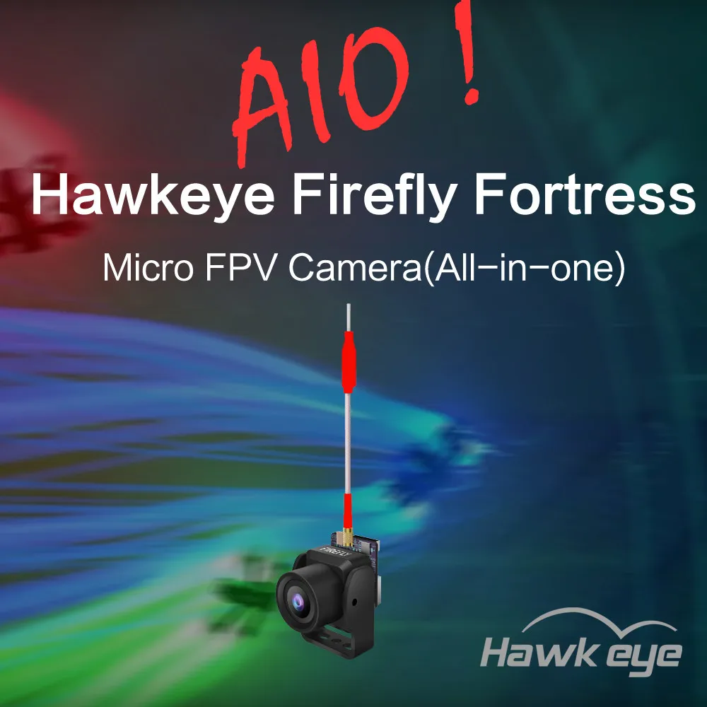 Hawkeye Firefly Fortress микро камера с видом от первого лица AIO 2,1 мм 1/3 960H tvl мини-камера w/5,8G 200mW передатчик VTX для дрона 1 S-6 S RC автомобиль