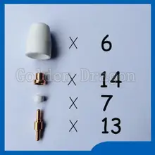 PT-31 LG-40 воздуха плазменный резак резка расходные материалы комплект наконечники сопел для плазменной сварки Fit Cut-40 50D CT-312, 40PK