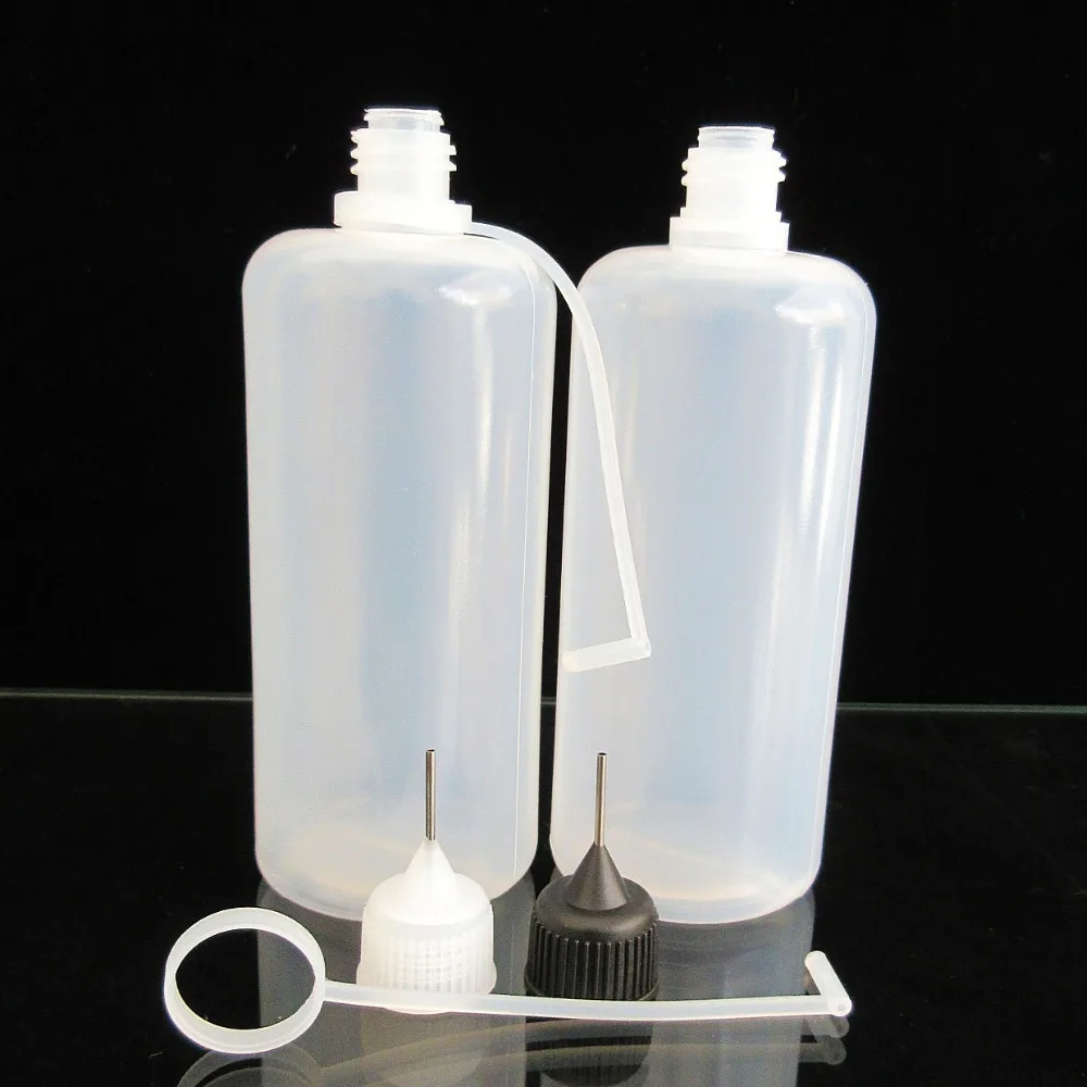 2шт 100 мл пластик Сжимаемый иглы бутылки, капельница бутылка для многоразового использования, флаконы для глазных капель образец глазных капель