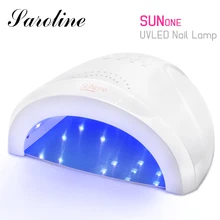 Saroline для дизайна ногтей 48 Вт УФ светодиодный поколение смарт-лампа для ногтей Сушилка для ногтей для всех гелей 10 s/30 s/60 s Кнопка идеальное решение для большого пальца