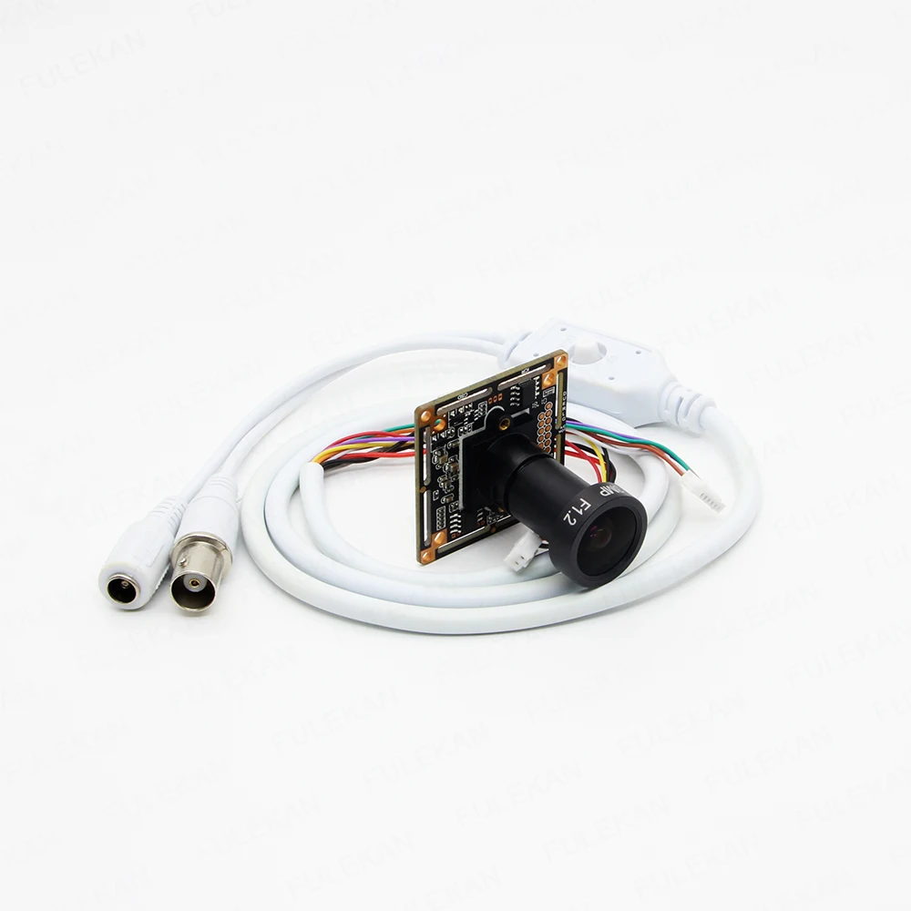  Starlight 1080P AHD Camera Module Board with IMX307 and F1.2 4mm Lens UTC Coaxial OSD Control Color - 32816292895