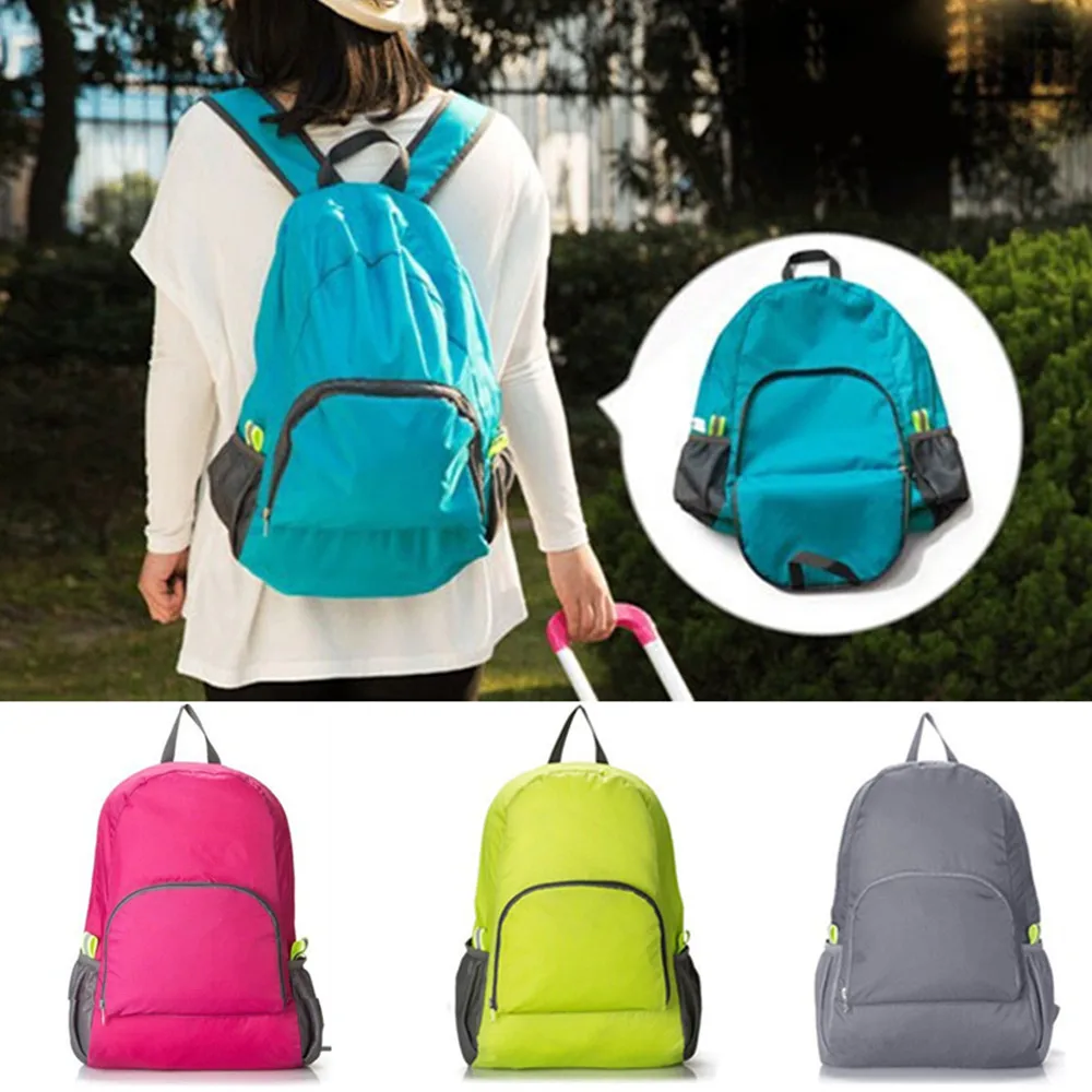 Travel Backpack Lightweight Sports Folding Bag Pack Travel Collapsible