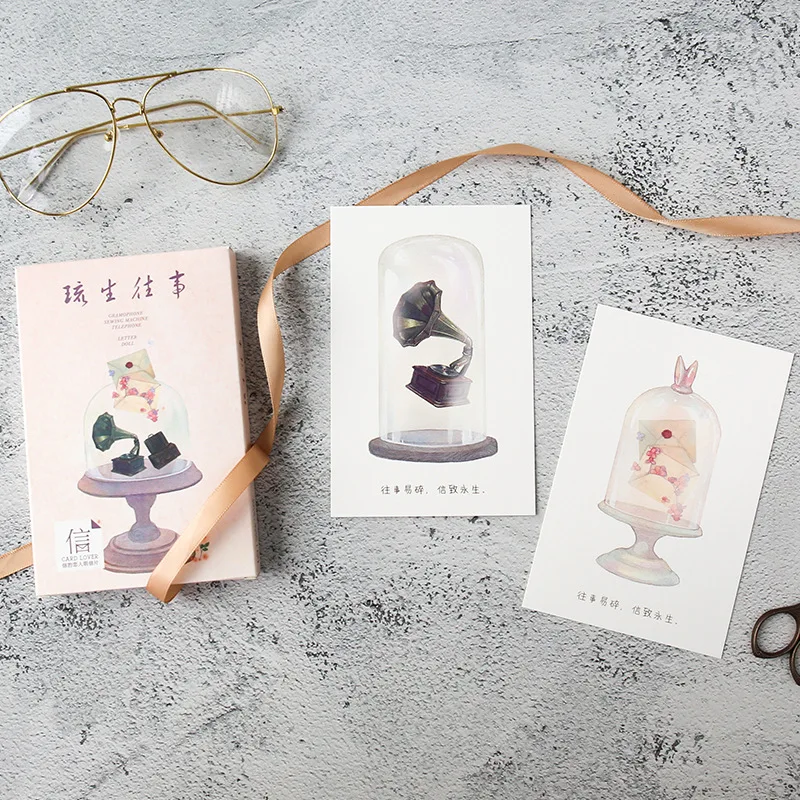 

30 Sheets/Set Past Events and Memories Postcard/Greeting Card/Message Card/Birthday Bussiness Gift Card