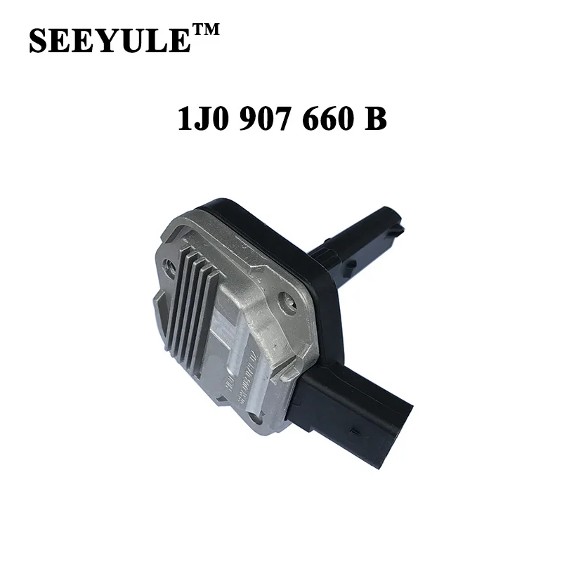 

1pc SEEYULE Engine Oil Level Sensor 1J0 907 660 B for VW Passat B5 Bora Golf Jetta MK4 for Audi A6 C5 A4 B6 B7 1J0 907 660B