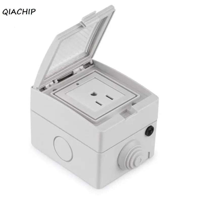 

Outdoor Wifi Smart Socket Switch Waterproof IP55 Smart Plug Socket On/Off Timing AC100-250V 10A Remote Control US/EU Plug Z2