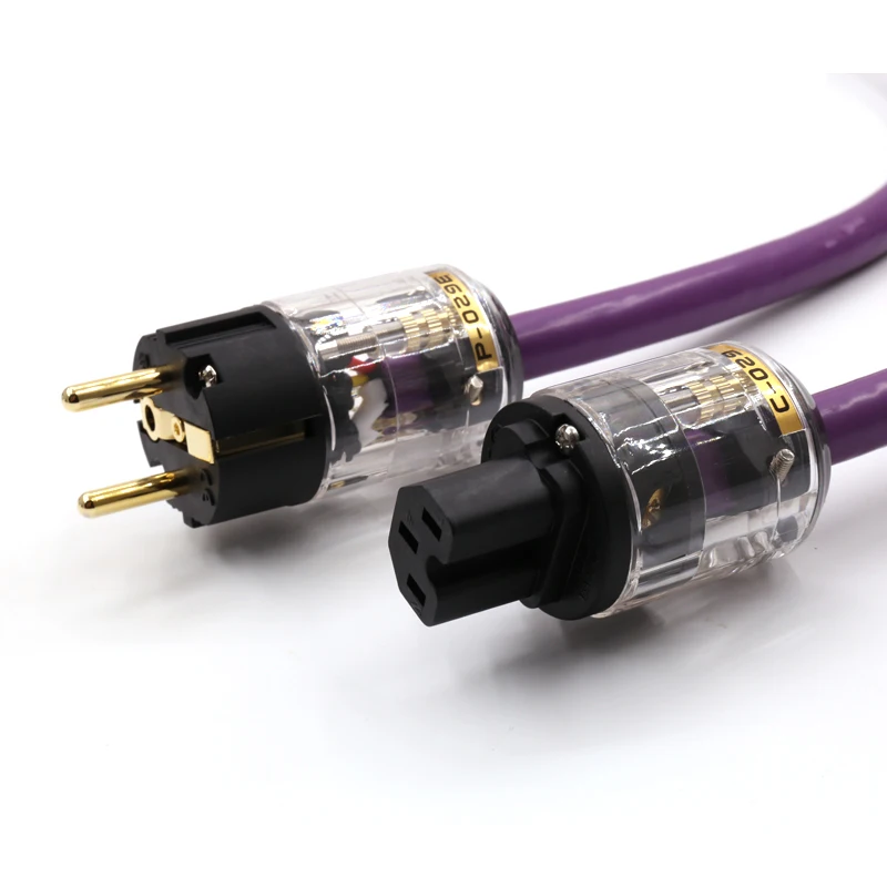 Acrolink ac 313cu OFC аудио HiFi AC кабель питания с позолоченным P 029E/C 029 EU schuko connctor plug|Кабели