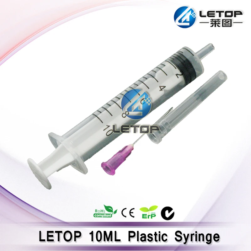 LETOP 10ML Plastic Syringe