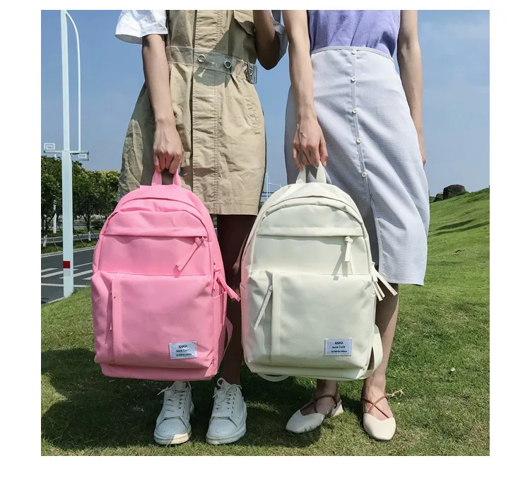 College High School Backpack for Teenage Girl Mochila Feminina Large Student Backpack Women School Bag Big Nylon Bagpack