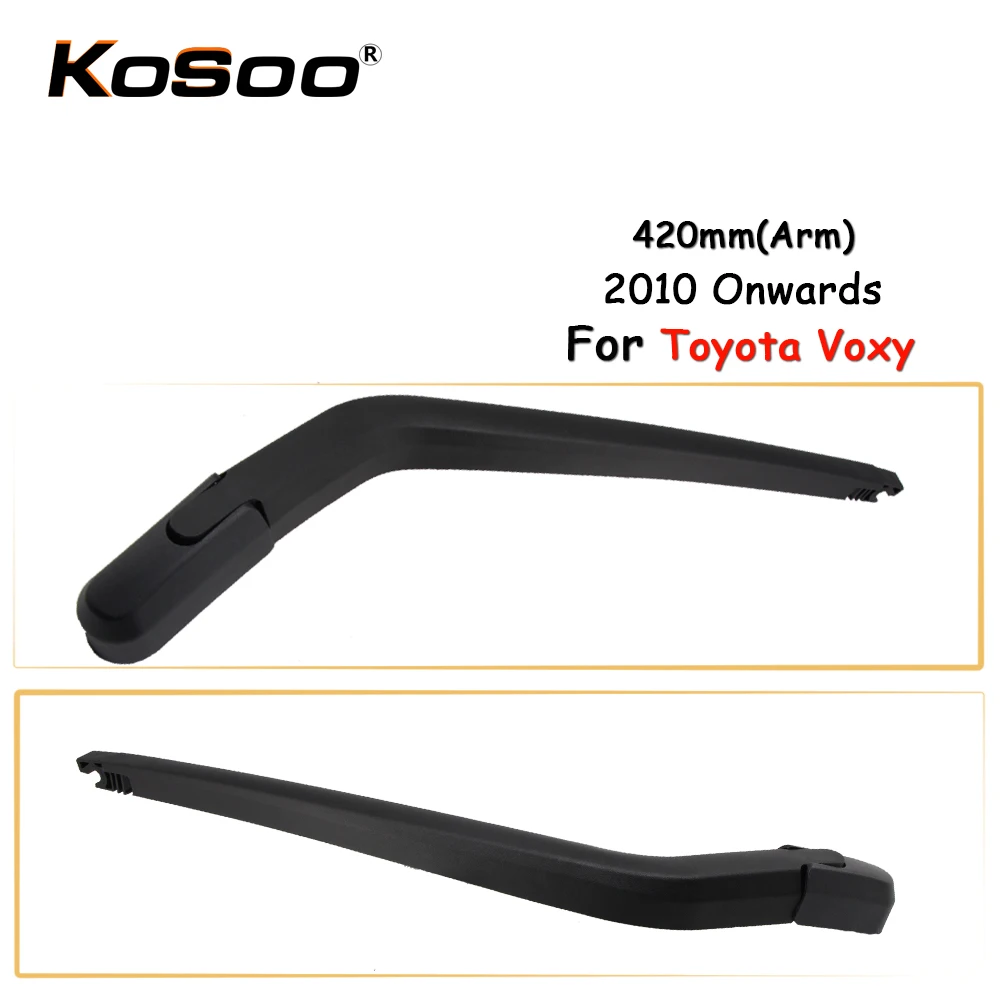 

KOSOO Auto Rear Car Wiper Blade For Toyota Voxy,420mm (2010-) Rear Window Windshield Wiper Blades Arm,Car Accessories Styling