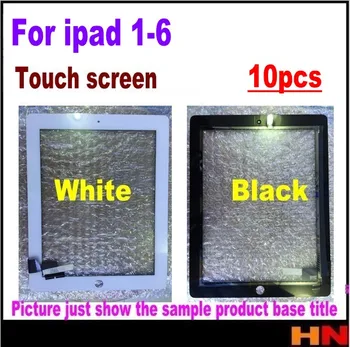 

10pcs original Quality For iPad 2 3 4 5 6 Touch Screen Digitizer Replacement with 3M sticker