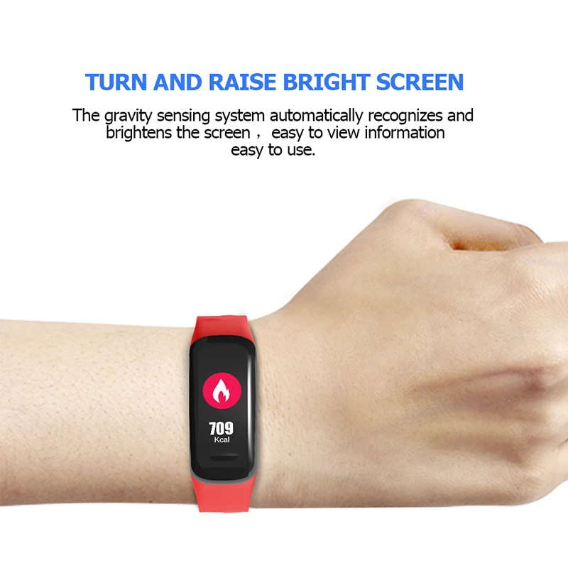 Фитнес браслет ADORARE смарт пульсометр трекер активности часы cicret smartband спортивные
