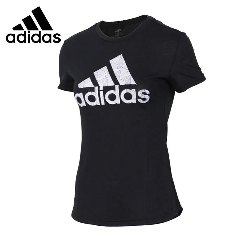 Оригинальный Новое поступление 2018 Adidas TRAINING TEE SS Для женщин футболки с коротким