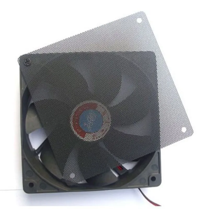 50pcs Computer PC Dustproof Cooler Fan Case Cover Dust Filter Mesh 120x120mm 