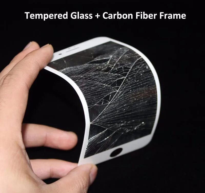 iphone 7 tempered glass carbon