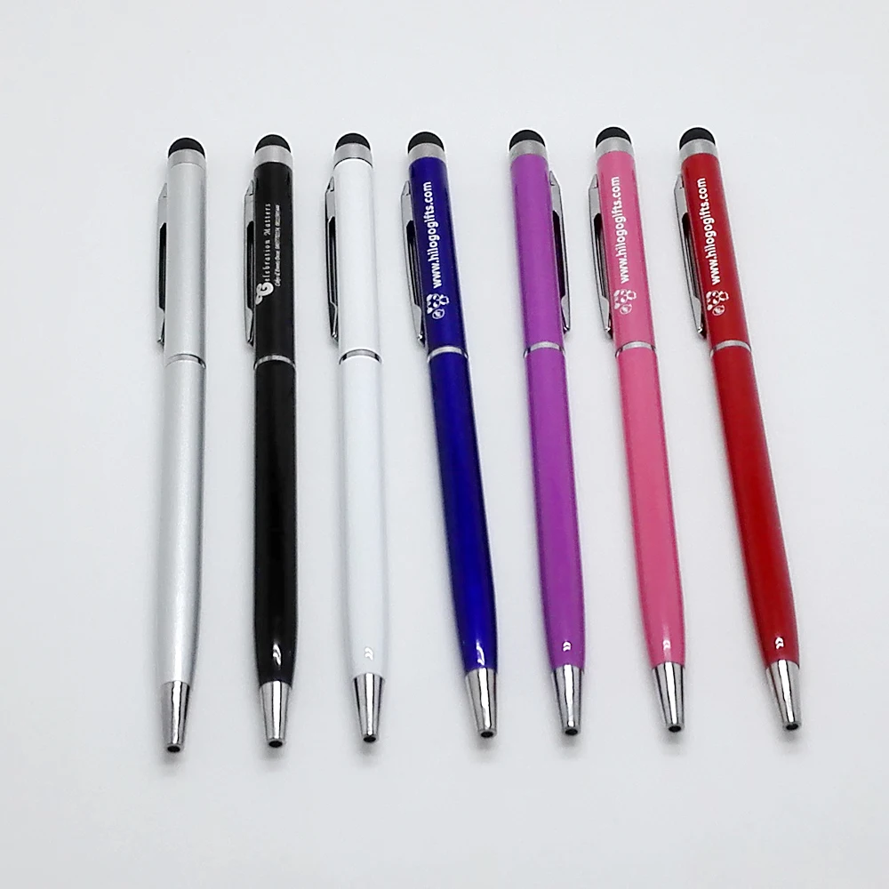 

High Quality Wholesale stationery stylus pen promotional gifts customized logo free 10pencils a lot