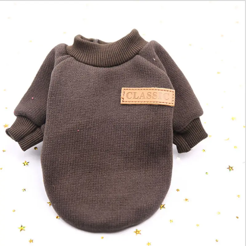 

Dog Clothes For Small Dogs Soft Pet Dog Sweater Clothing For Dog Winter Warm Chihuahua Clothes Pet Outfit Ropa Perro