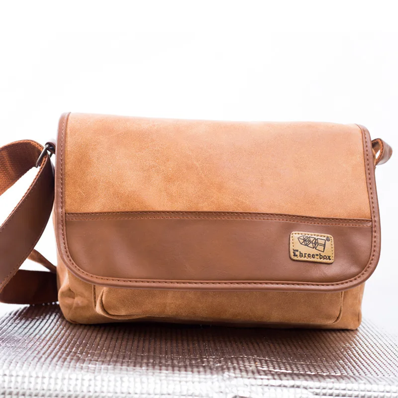 Вместительные дорожные сумки для мужчин мессенджеры на ремне в стиле ретро