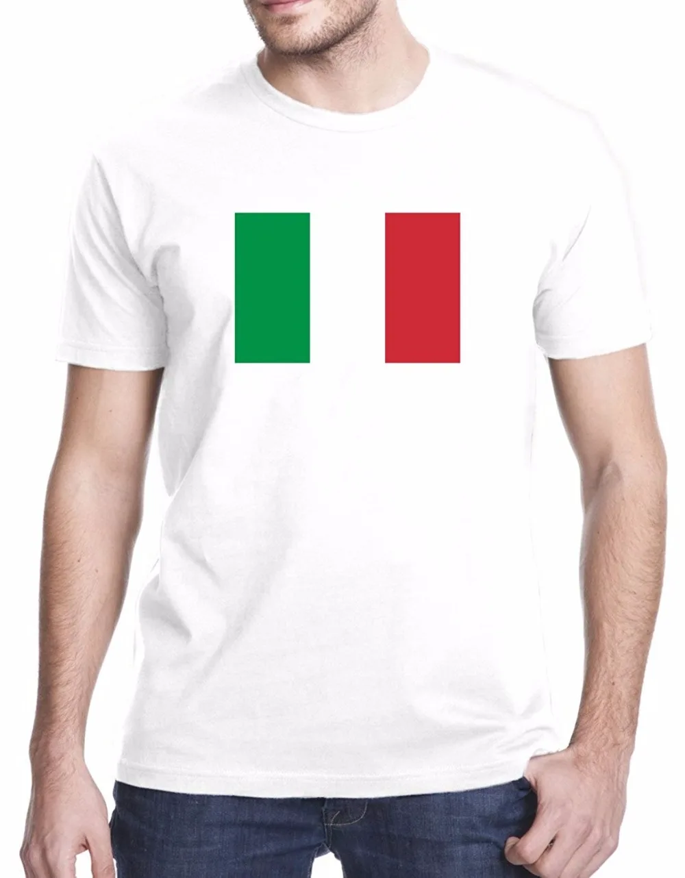 

Summer Print T Shirt Printing Casual T Shirt MeS Tees Italy Italian Flag Proud S O Neck Cotton T Shirt