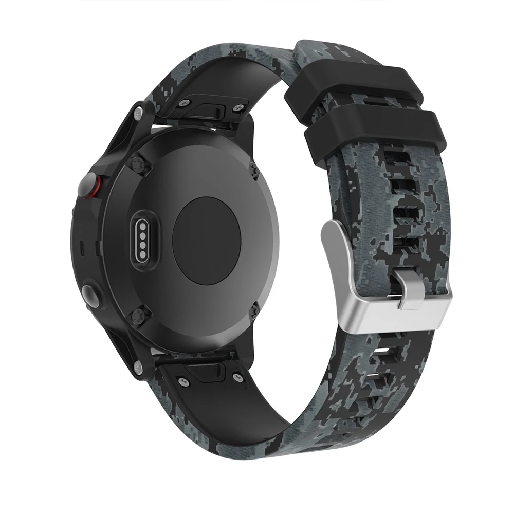 Замена Silicagel часы ремешок для Garmin Fenix 5 gps Quick Release комплект установить ремешок умный ремень браслет силиконовый